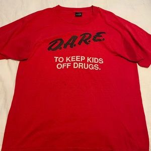 Vintage early ‘90s DARE tee